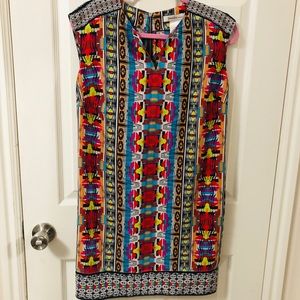 Aztec design dress
